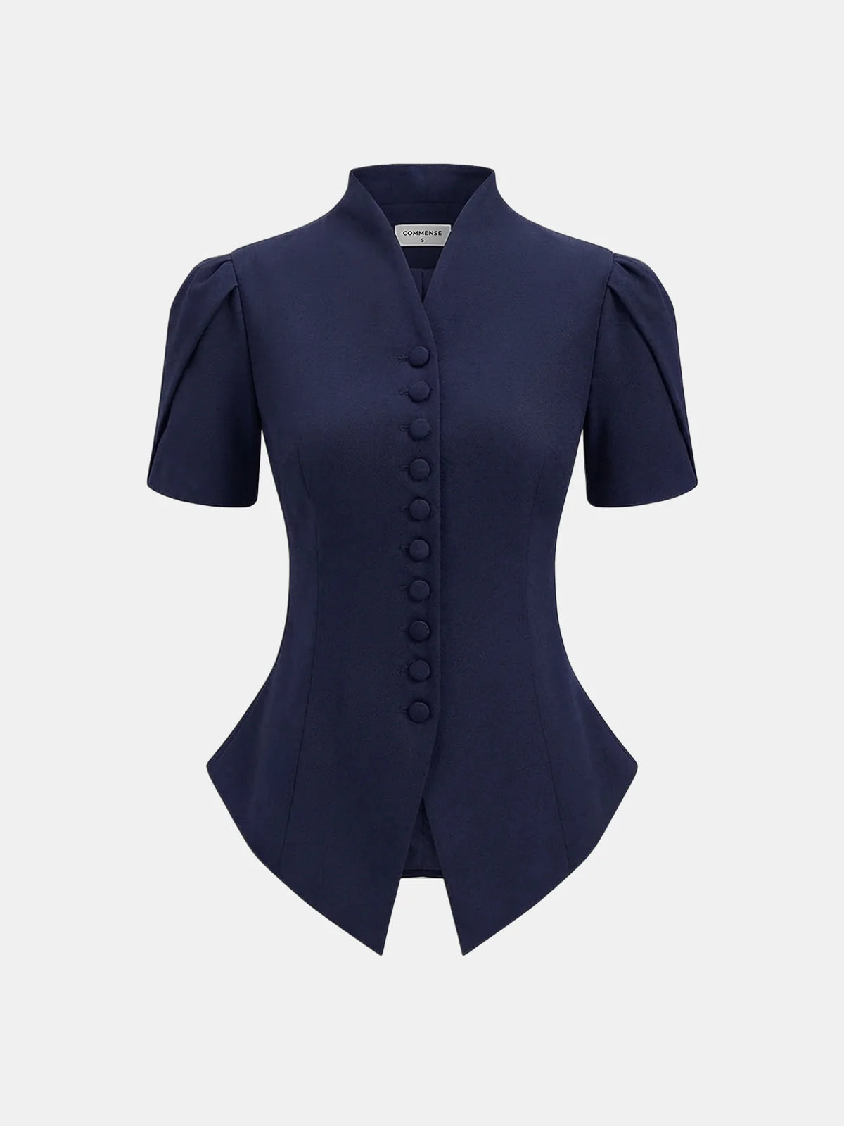 BUTTONED SLIM TOP