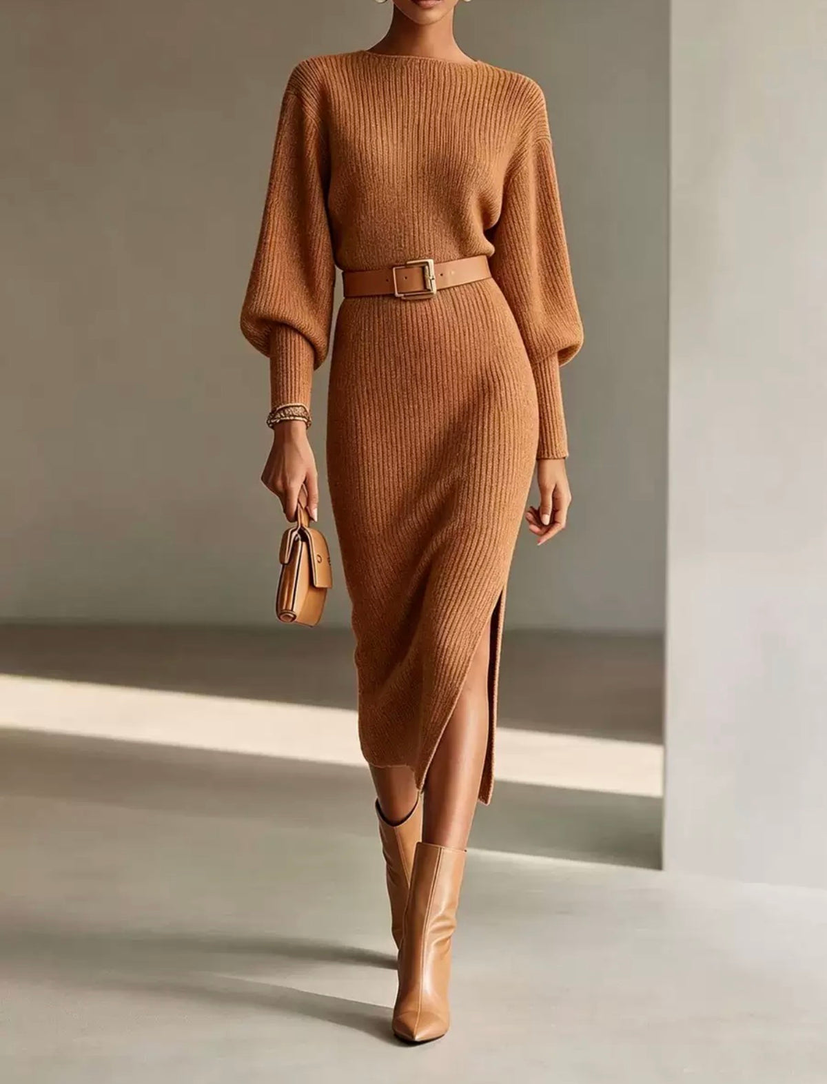 CASUAL CHIC AUTUMN DRESS