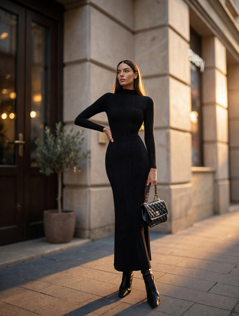 CHIC AUTUMN DRESS