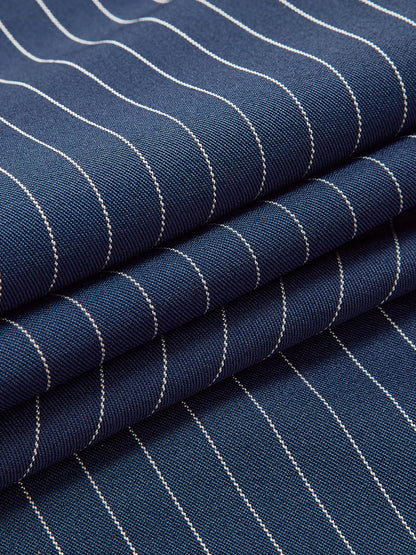 Pinstripe Wide-Led Pants