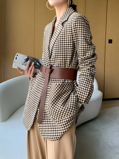 Classy Blazer with Belt