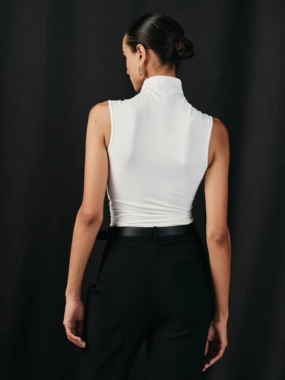Cross Neck Elegant Top