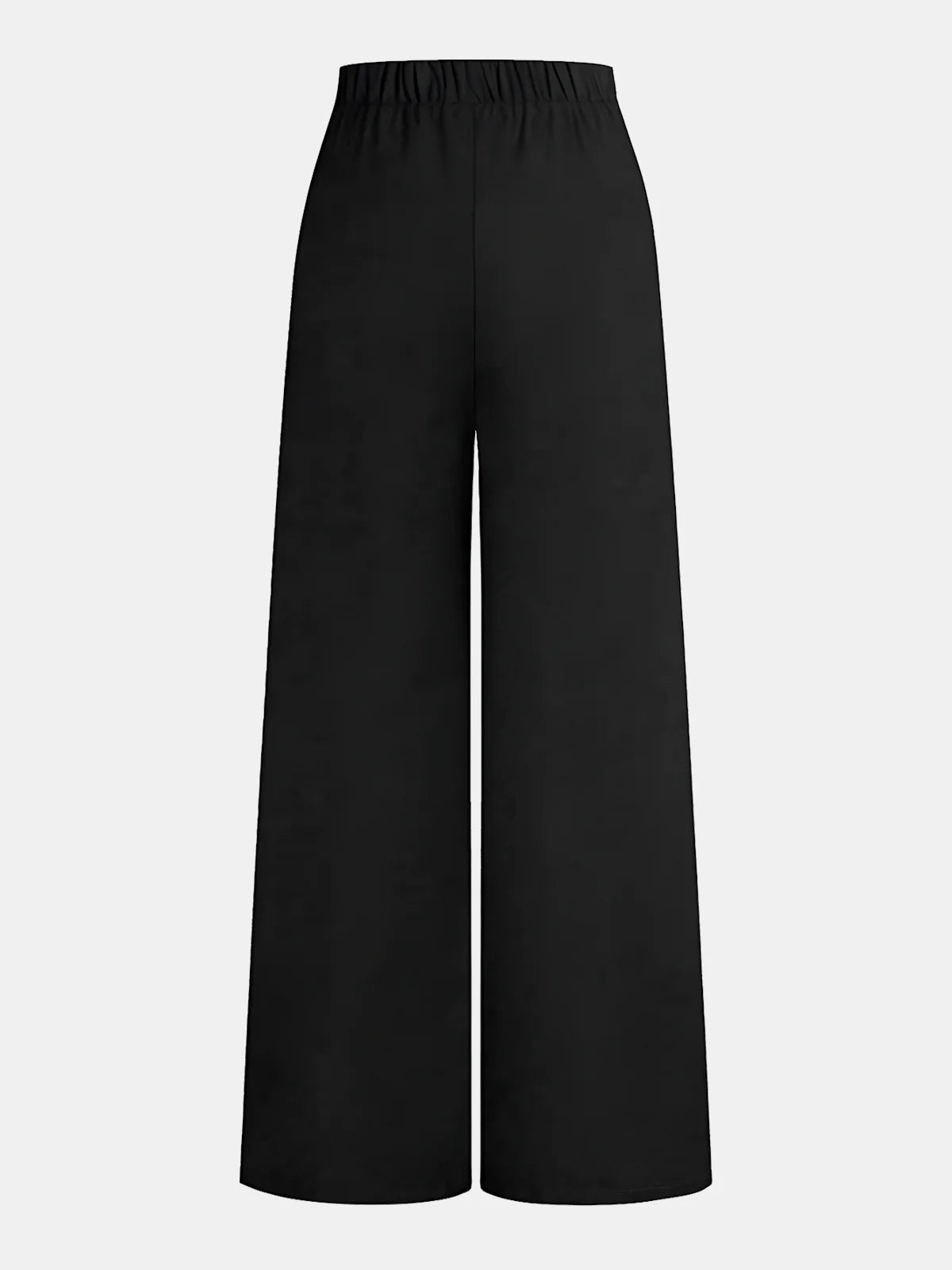 Elegant Pants with Metal Belt