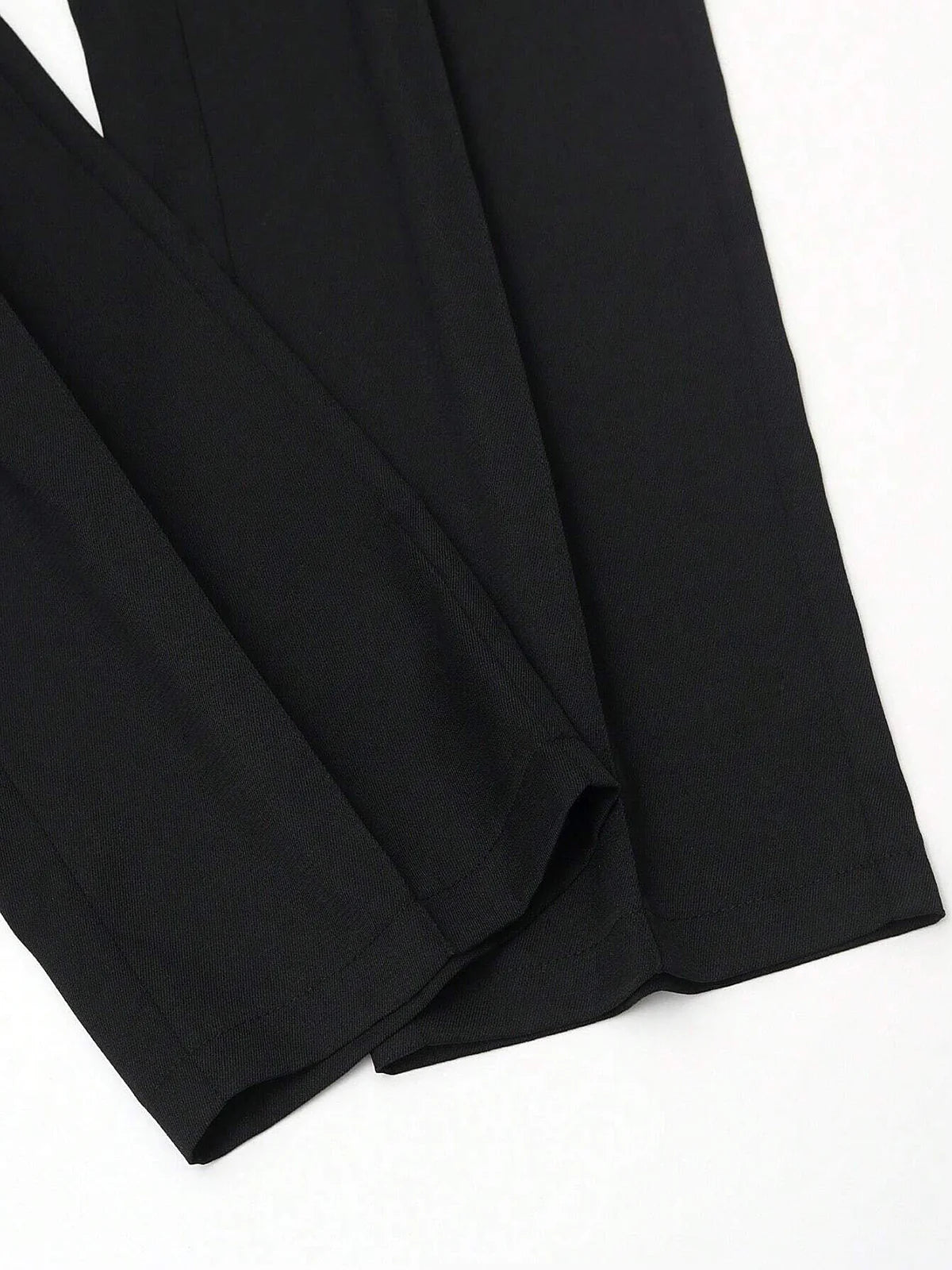 Elegant Pants with Metal Belt