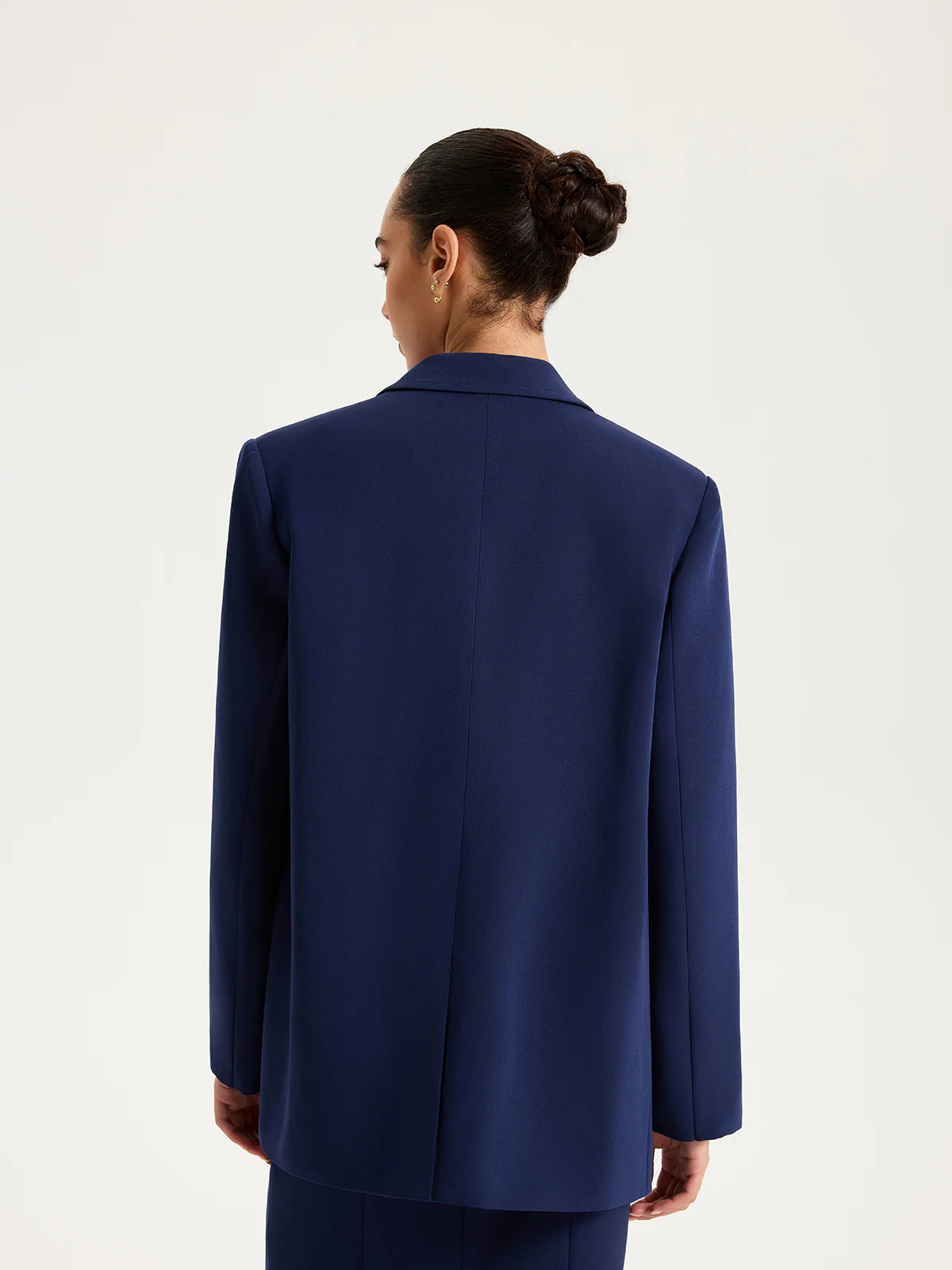 Metal Oversized Blazer