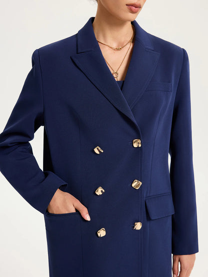 Metal Oversized Blazer