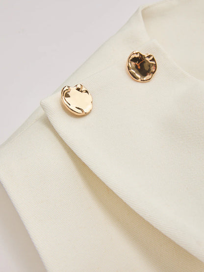Sleeveless Belted Top with Pants Outfit