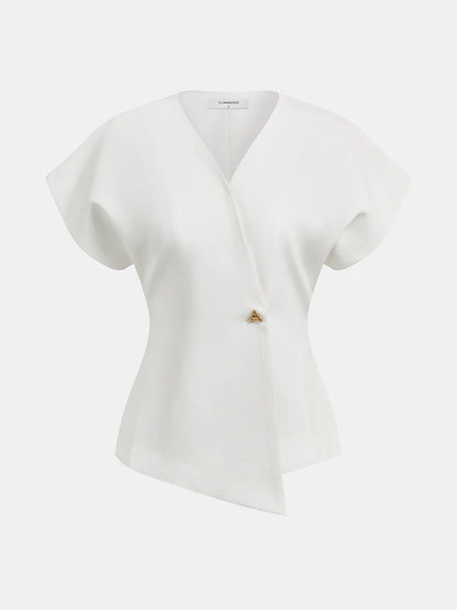 V-Neck Blouse