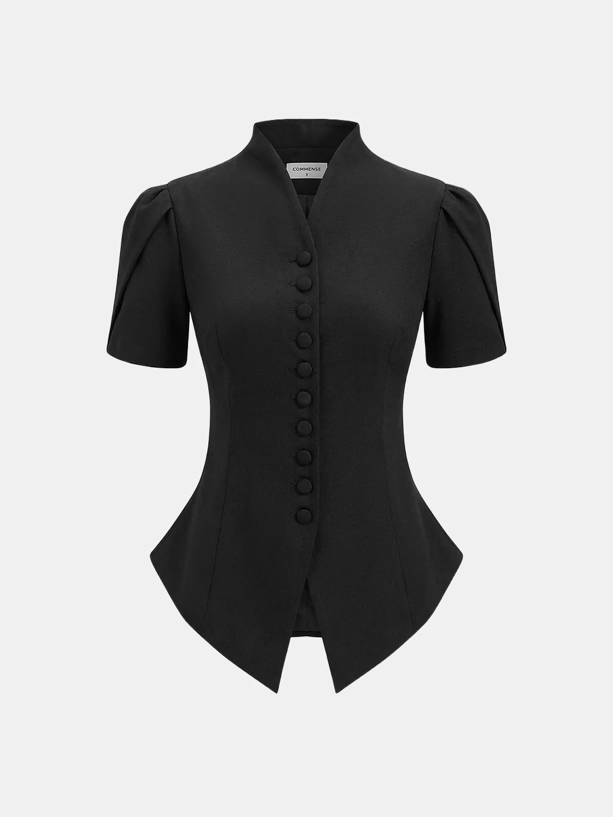 BUTTONED SLIM TOP