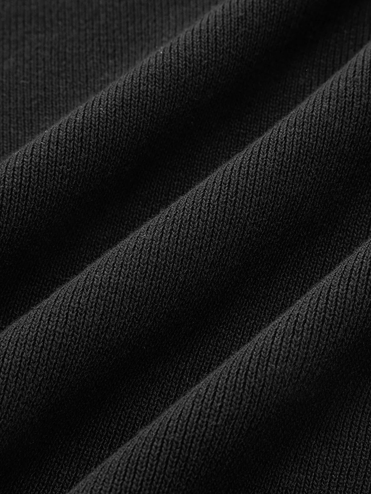 Black & White Short Sleeve Polo Top