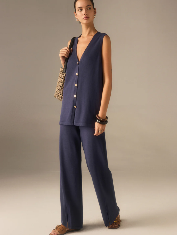 Elegant Vest and Pants Set