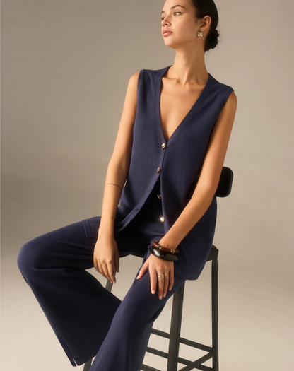 Elegant Vest and Pants Set