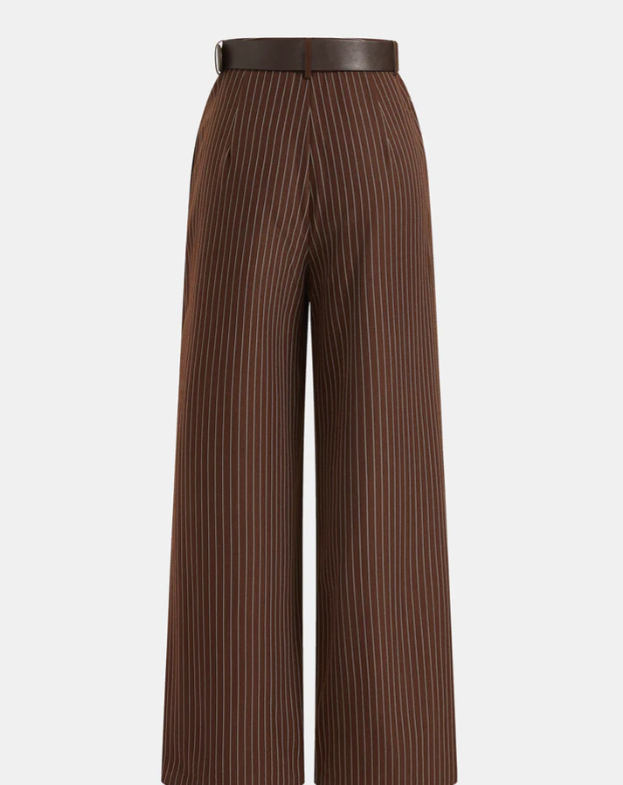 Pinstripe Outfit with Top and Pants