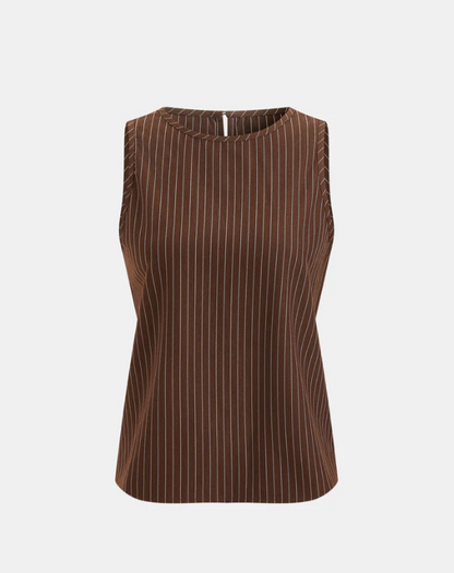 Pinstripe Outfit with Top and Pants