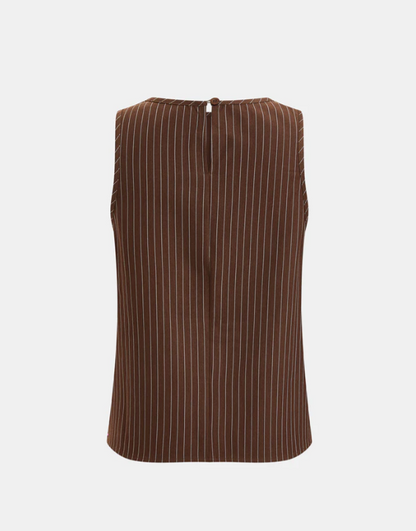 Pinstripe Outfit with Top and Pants