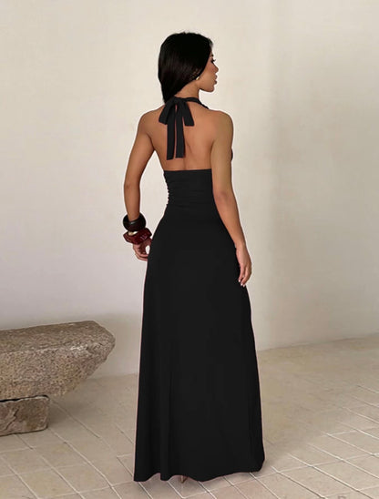 ELEGANT AUTUMN MAXI DRESS