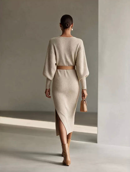 CASUAL CHIC AUTUMN DRESS