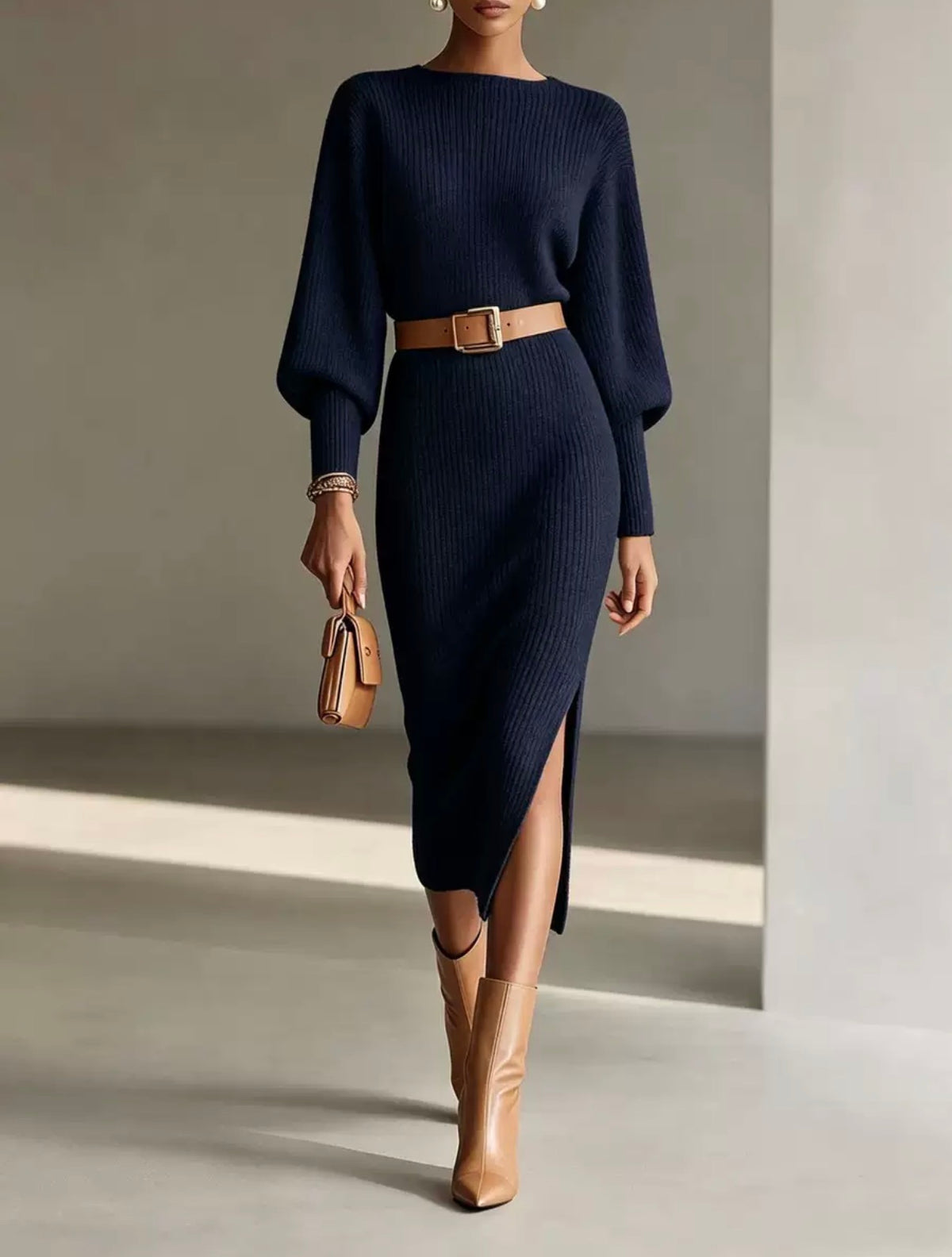 CASUAL CHIC AUTUMN DRESS